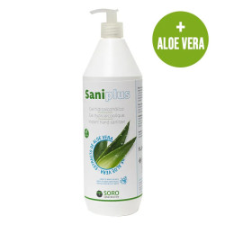 Gel Hydroalcoolique Hygiénisant Pour Les Mains à l'aloe vera 1 Litre