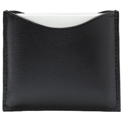 La Bouche Rouge Black Leather Compact Case