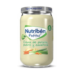 Nutribén Crème de Pomme de Terre, Poireau et Carotte Pot 235 g