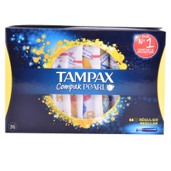 Tampax Pearl Compak Régulier 36 Unités 