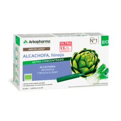 Arkopharma Arkofluido Artichauts-Fenouil 20 Ampoules Buvables