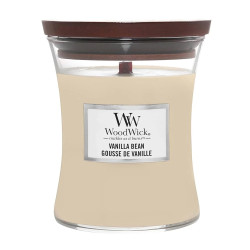 Woodwick Vela Vanilla Bean 275g