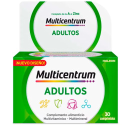 Multicentrum Adultes 30 Comprimés 