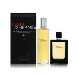 Terre D'hermes Eau De Perfume Vaporisateur Rechargeable 30ml Coffret 2 Produits