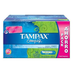 Tampax Compak Tampón Super 36 U